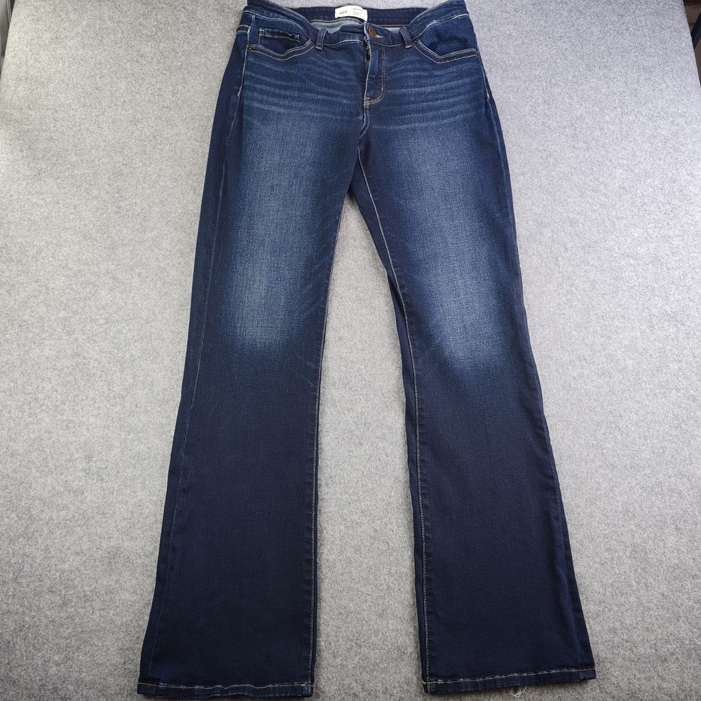 BKE Payton Jeans Women's 30x33.5 Universal Fit Mid Rise Bootcut Dark Wash